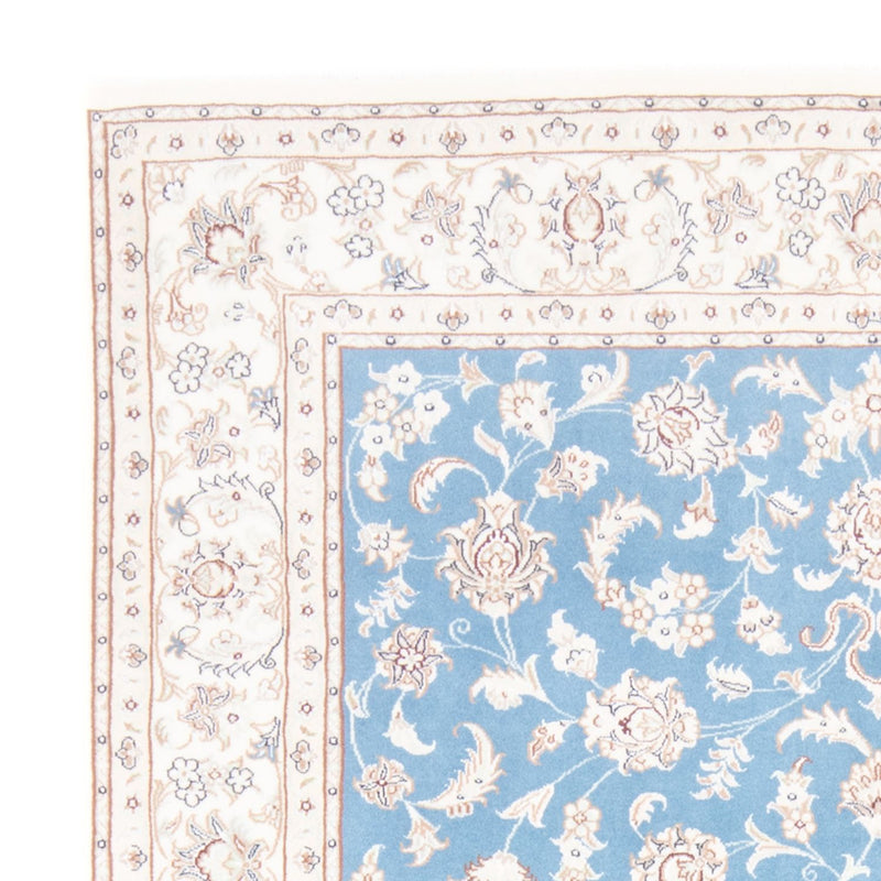 Perser Rug - Nain - Royal - 210 x 149 cm - light blue