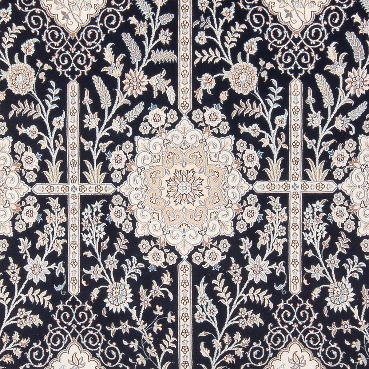 Perser Rug - Nain - Premium - 294 x 196 cm - dark blue