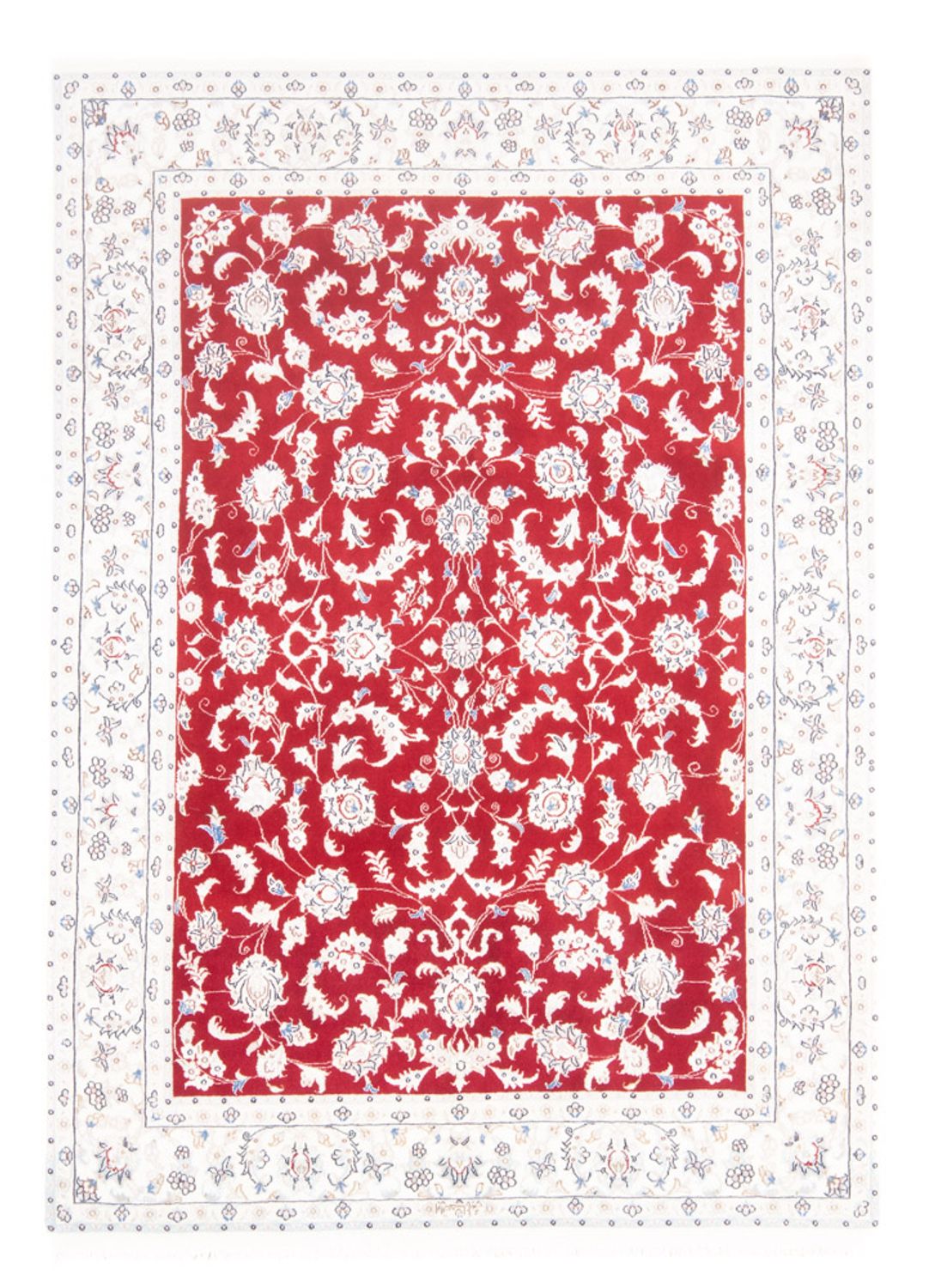 Perser Rug - Nain - Royal - 200 x 150 cm - red