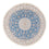 Perser Rug - Nain - Premium round  - 154 x 151 cm - blue