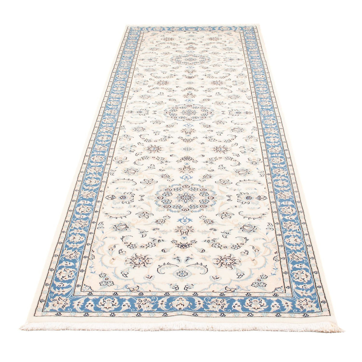 Runner Perser Rug - Nain - Premium - 290 x 82 cm - cream