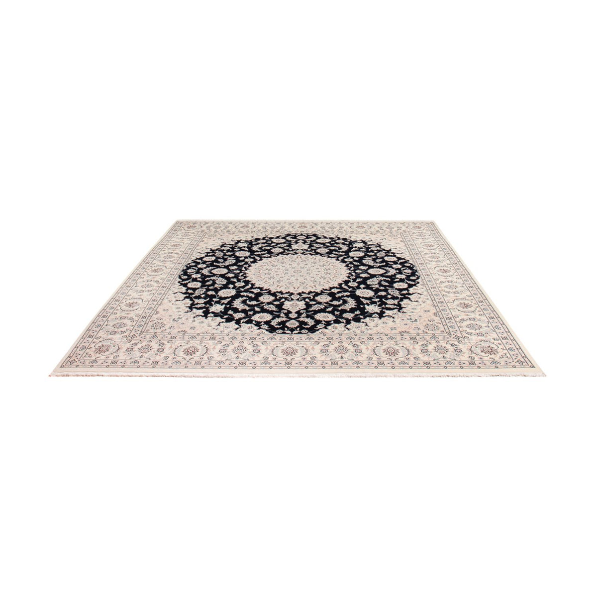 Perser Rug - Nain square  - 258 x 246 cm - dark blue