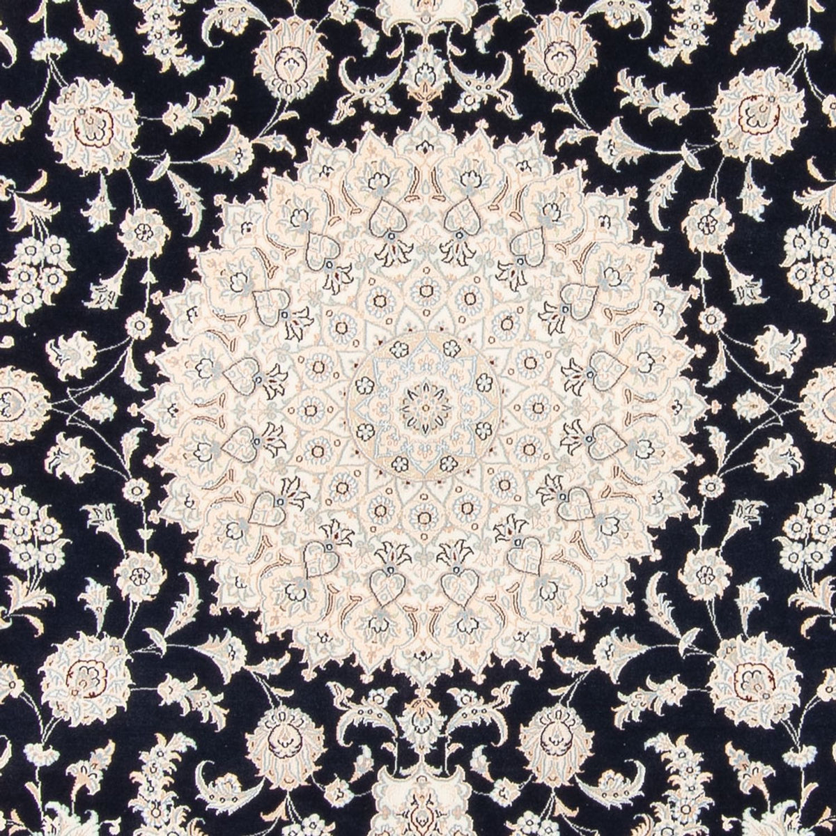 Perser Rug - Nain - 267 x 247 cm - dark blue