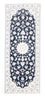 Runner Perser Rug - Nain - Royal - 197 x 80 cm - dark blue