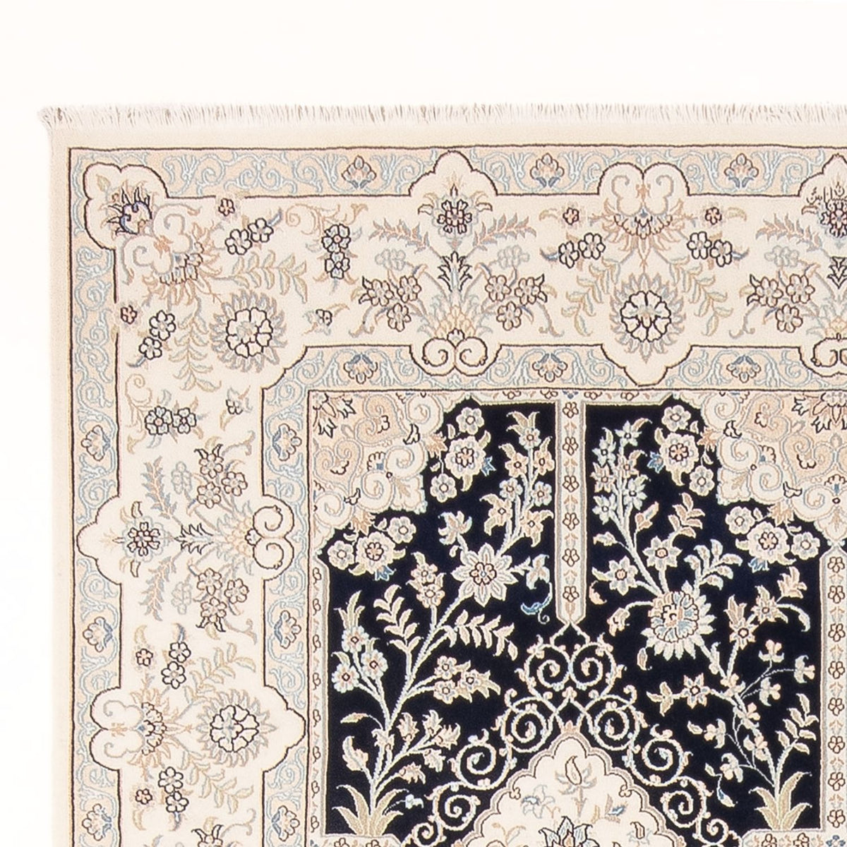 Perser Rug - Nain - Premium - 295 x 200 cm - dark blue