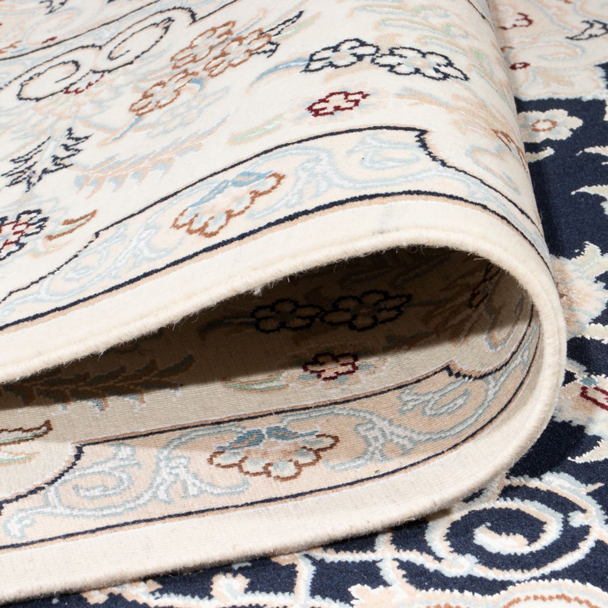 Perser Rug - Nain - Premium - 295 x 200 cm - dark blue