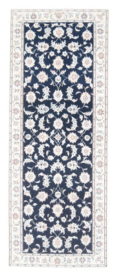 Runner Perser Rug - Nain - Royal - 198 x 81 cm - dark blue
