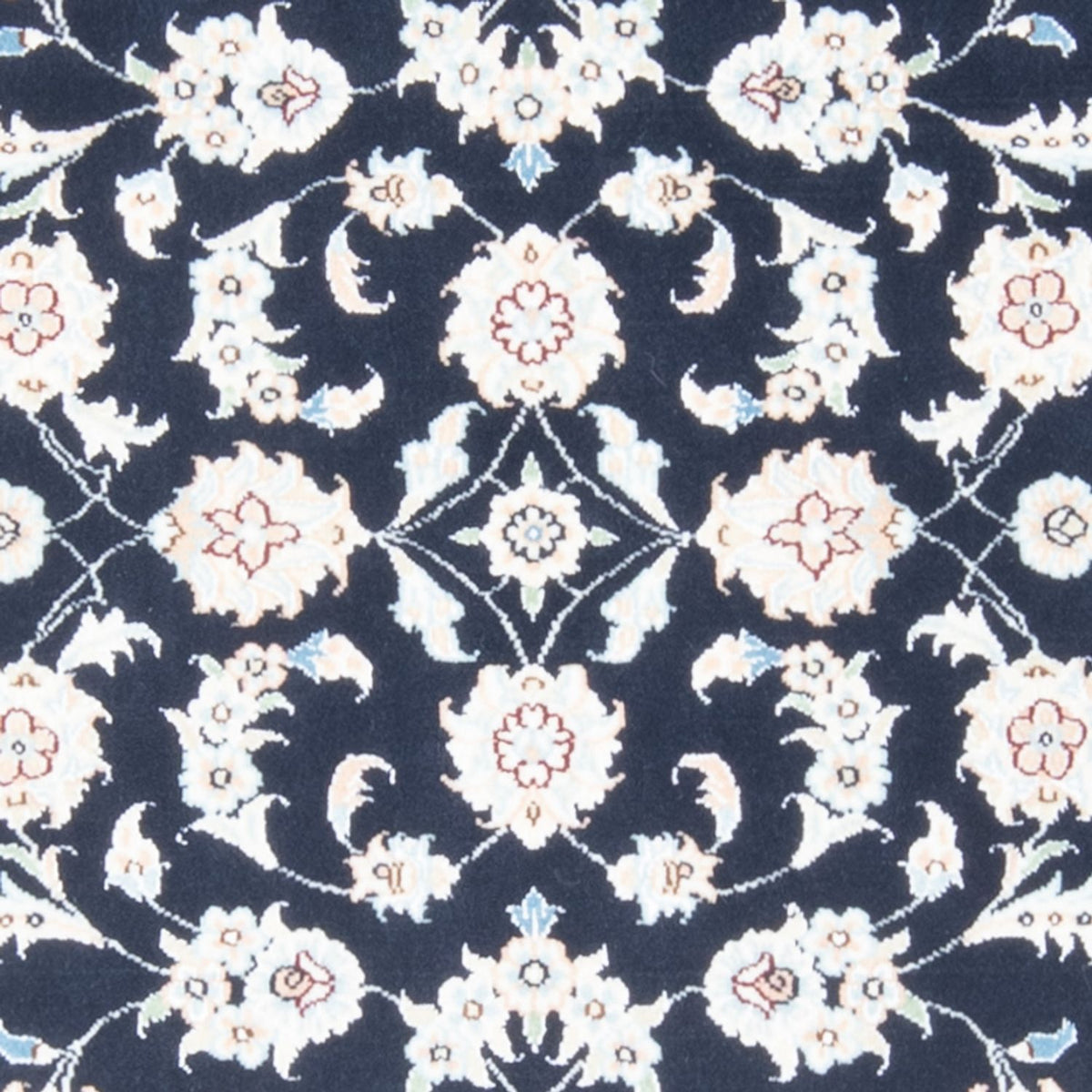 Runner Perser Rug - Nain - Royal - 197 x 80 cm - dark blue