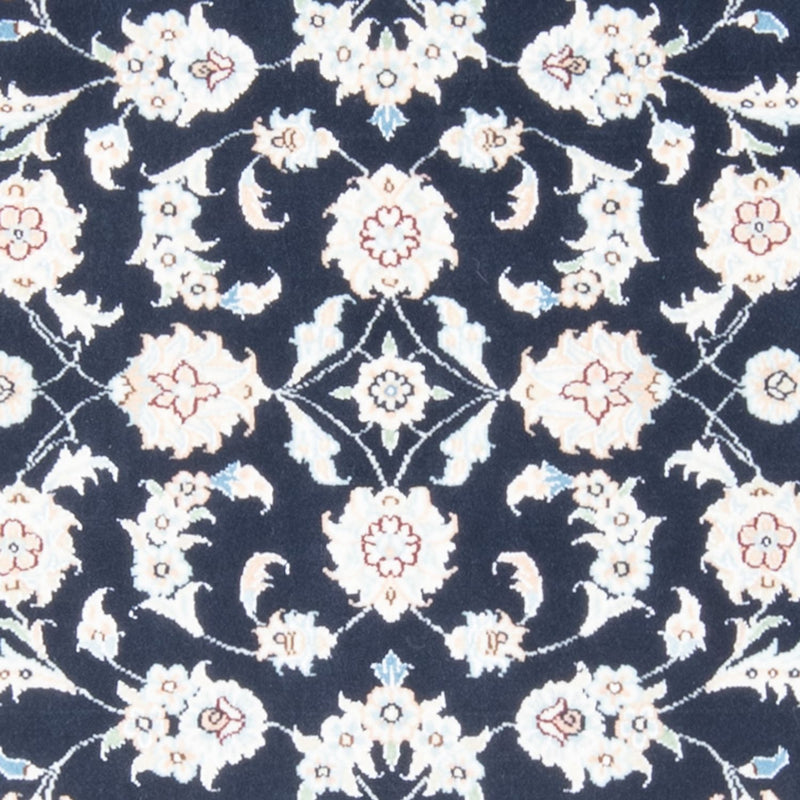 Runner Perser Rug - Nain - Royal - 197 x 80 cm - dark blue