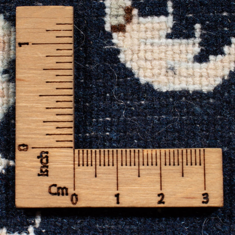 Runner Perser Rug - Nain - Royal - 197 x 80 cm - dark blue