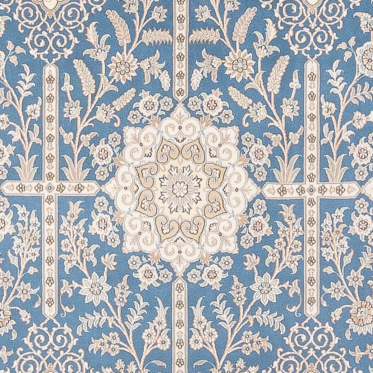 Perser Rug - Nain - Premium - 300 x 198 cm - light blue