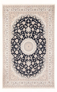 Perser Rug - Nain - Premium - 298 x 197 cm - dark blue