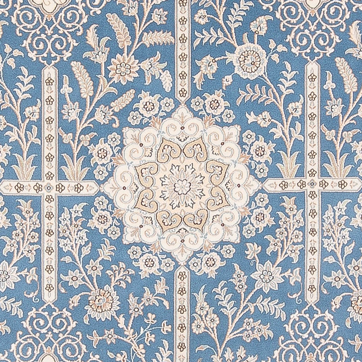 Perser Rug - Nain - Premium - 295 x 197 cm - light blue