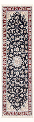 Runner Perser Rug - Nain - Premium - 250 x 78 cm - dark blue