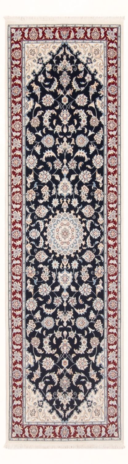 Runner Perser Rug - Nain - Premium - 250 x 78 cm - dark blue