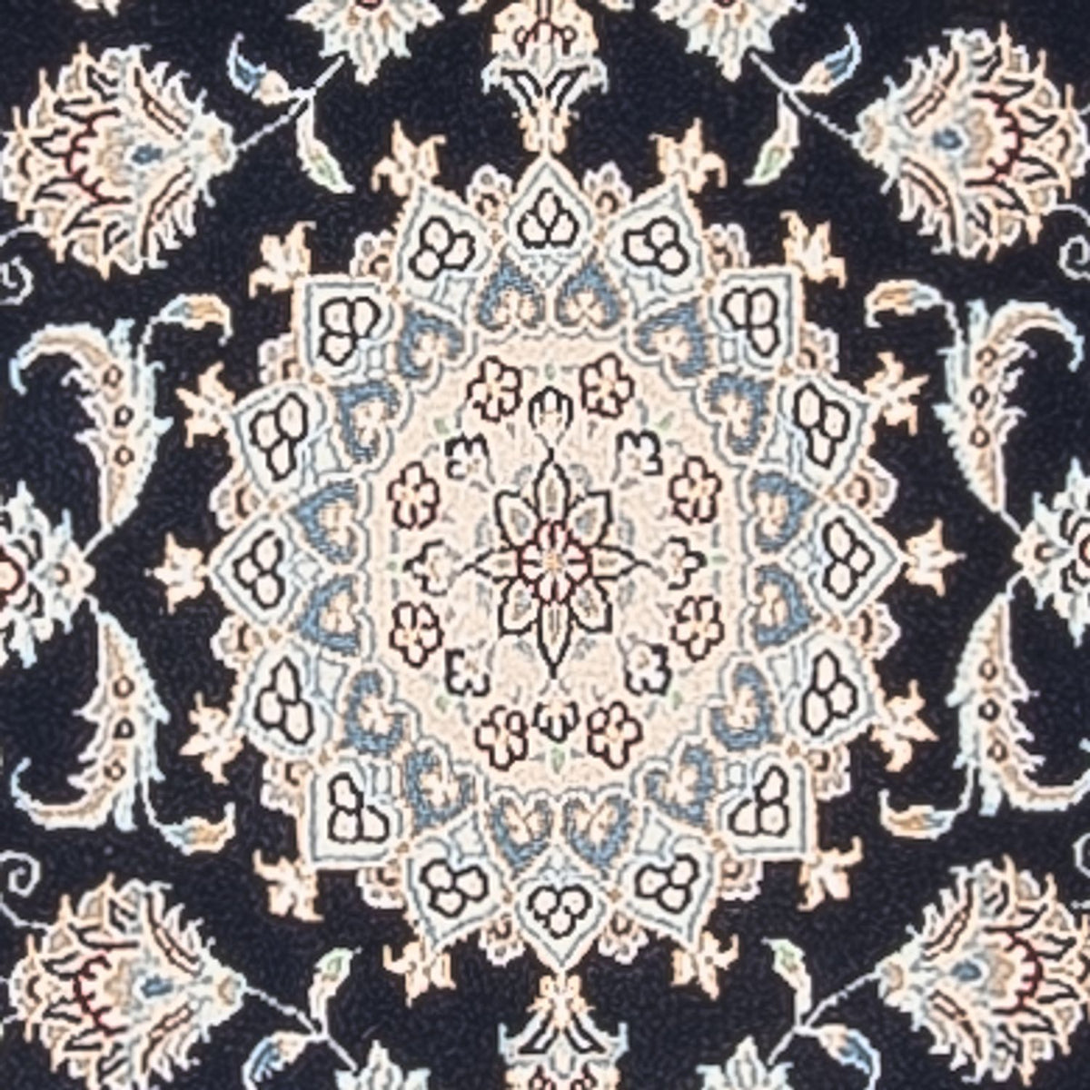 Runner Perser Rug - Nain - Premium - 250 x 78 cm - dark blue