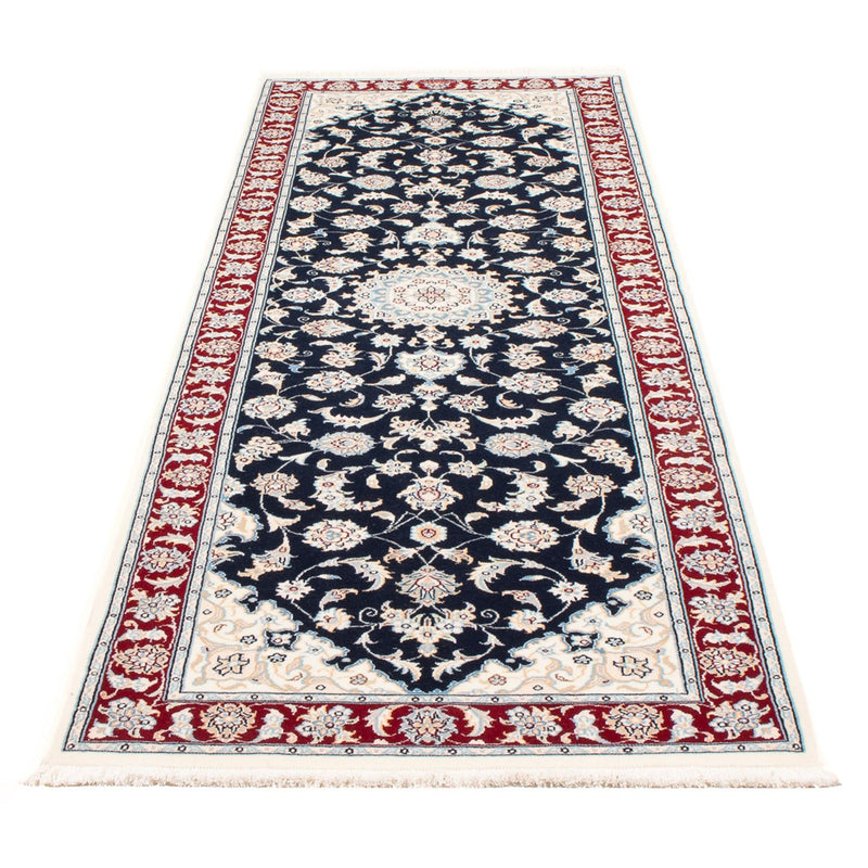 Runner Perser Rug - Nain - Premium - 250 x 78 cm - dark blue