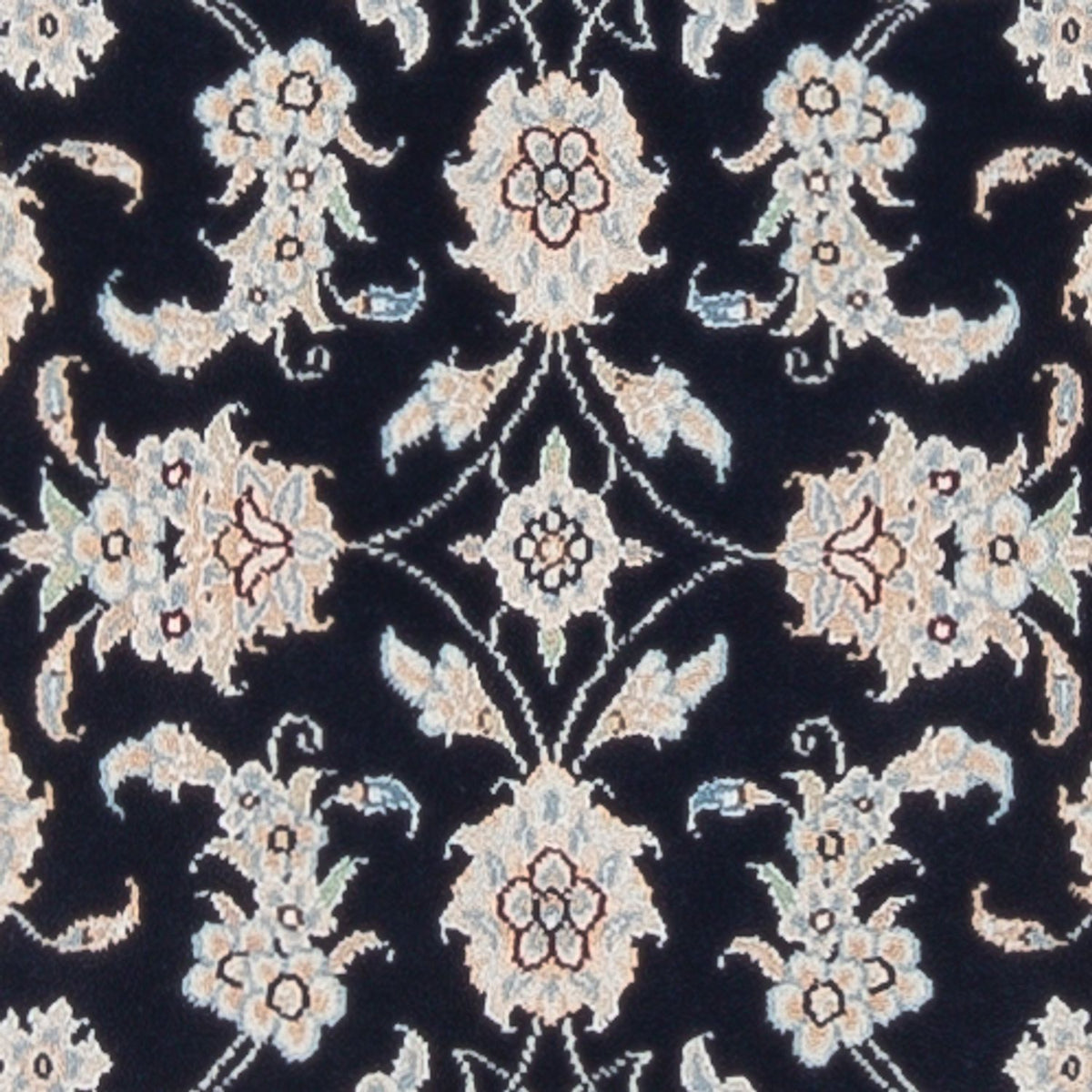 Runner Perser Rug - Nain - Premium - 250 x 81 cm - dark blue