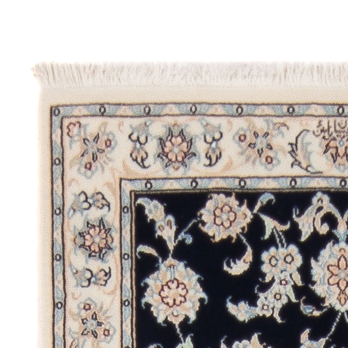 Runner Perser Rug - Nain - Premium - 250 x 81 cm - dark blue