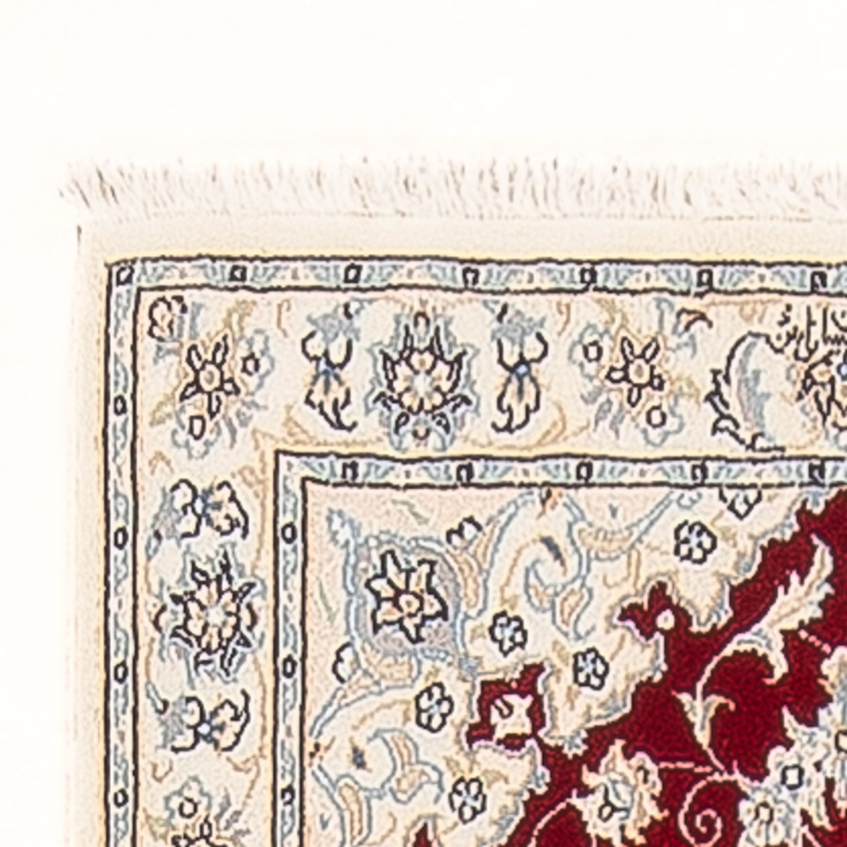 Runner Perser Rug - Nain - Premium - 248 x 80 cm - red