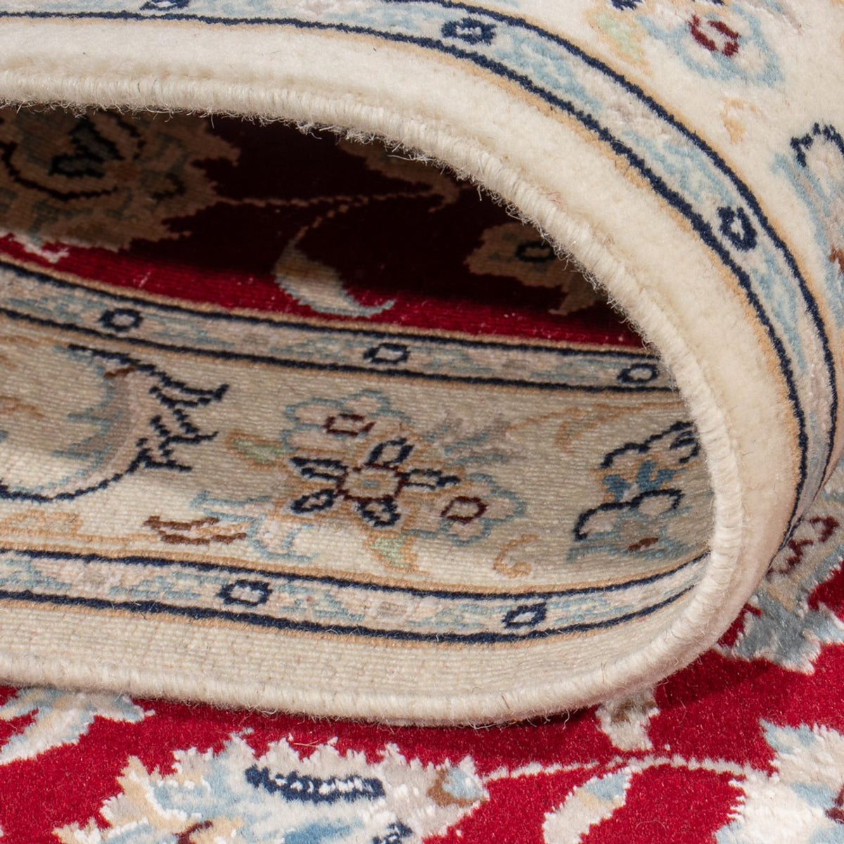 Runner Perser Rug - Nain - Premium - 248 x 80 cm - red