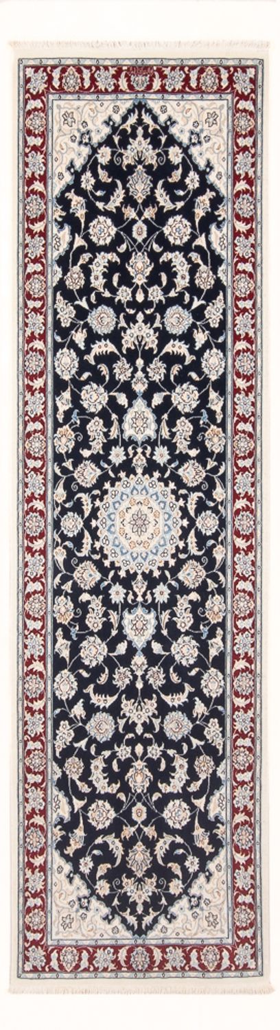 Runner Perser Rug - Nain - Premium - 250 x 80 cm - dark blue