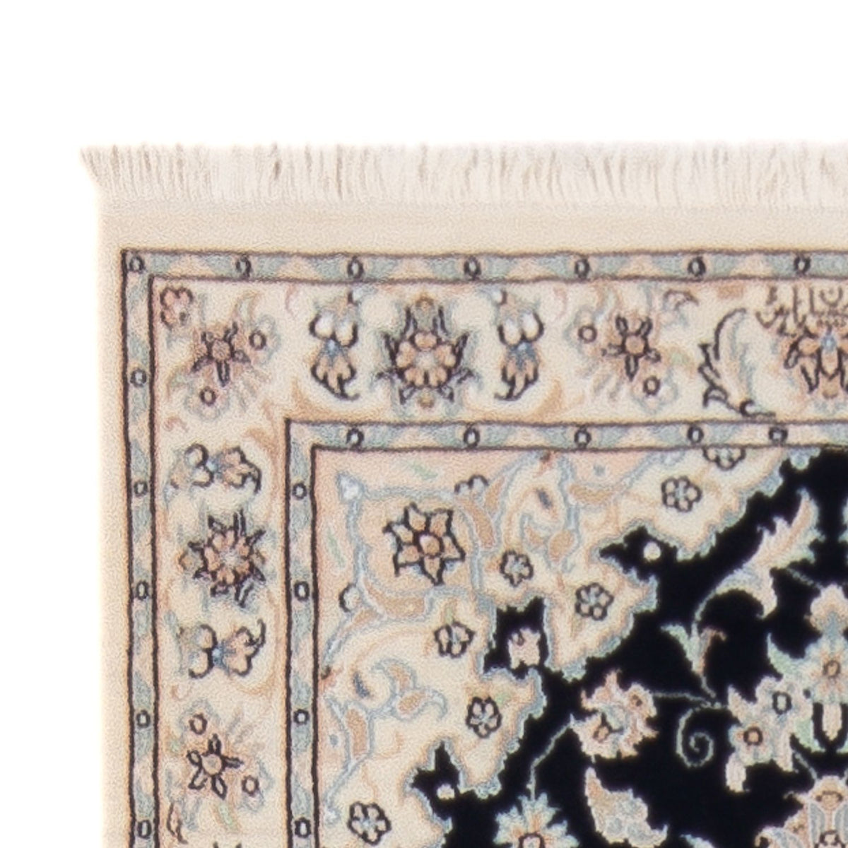 Runner Perser Rug - Nain - Premium - 253 x 81 cm - dark blue