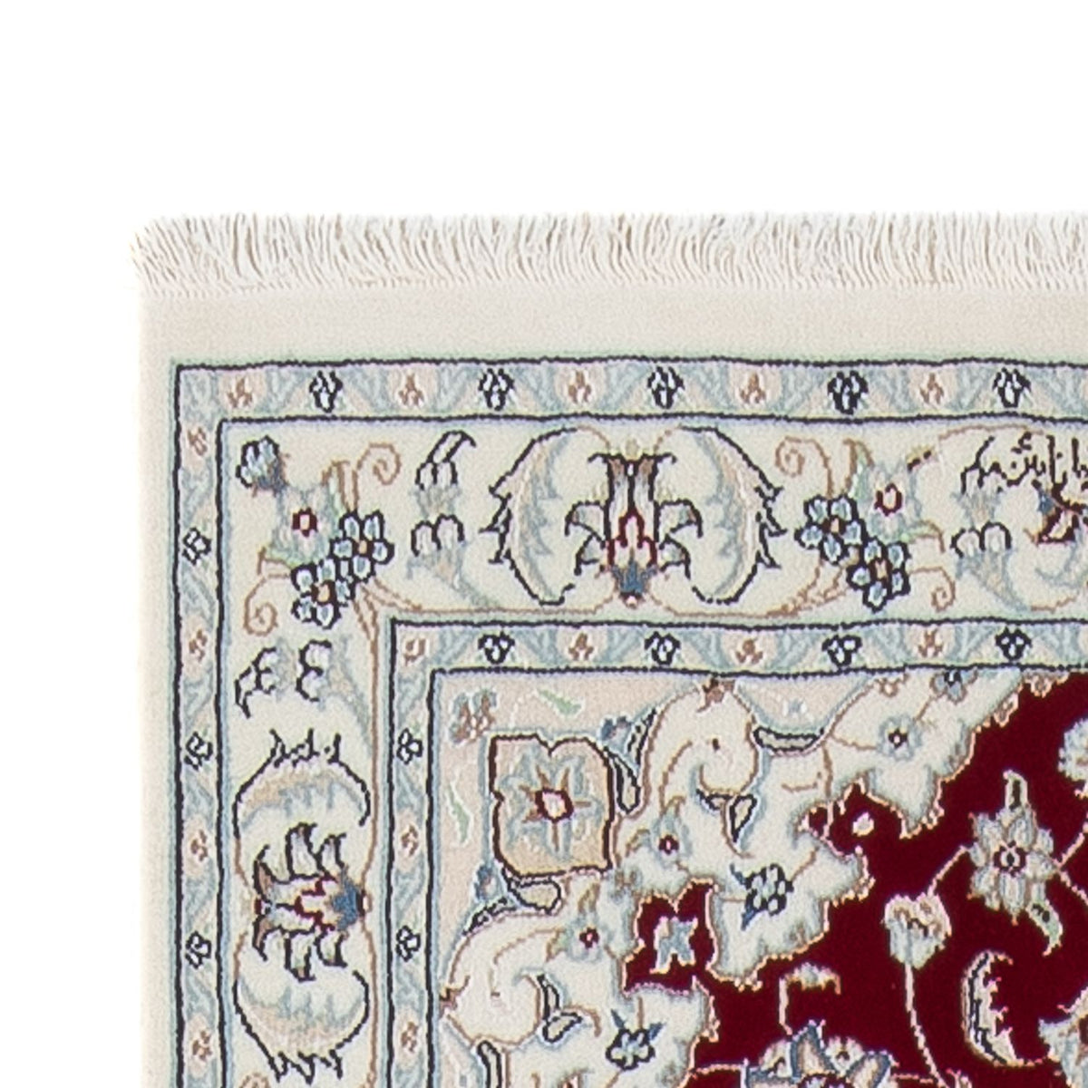 Runner Perser Rug - Nain - Premium - 298 x 80 cm - red