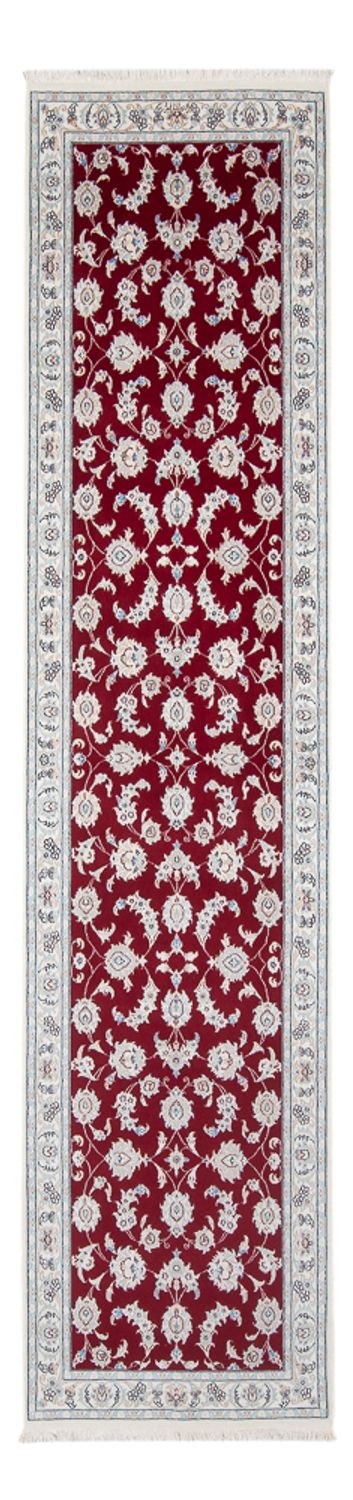 Runner Perser Rug - Nain - Premium - 292 x 80 cm - red