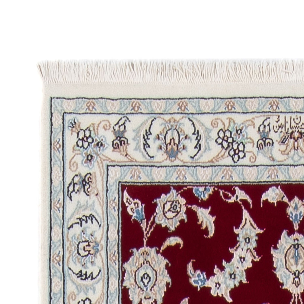 Runner Perser Rug - Nain - Premium - 292 x 80 cm - red