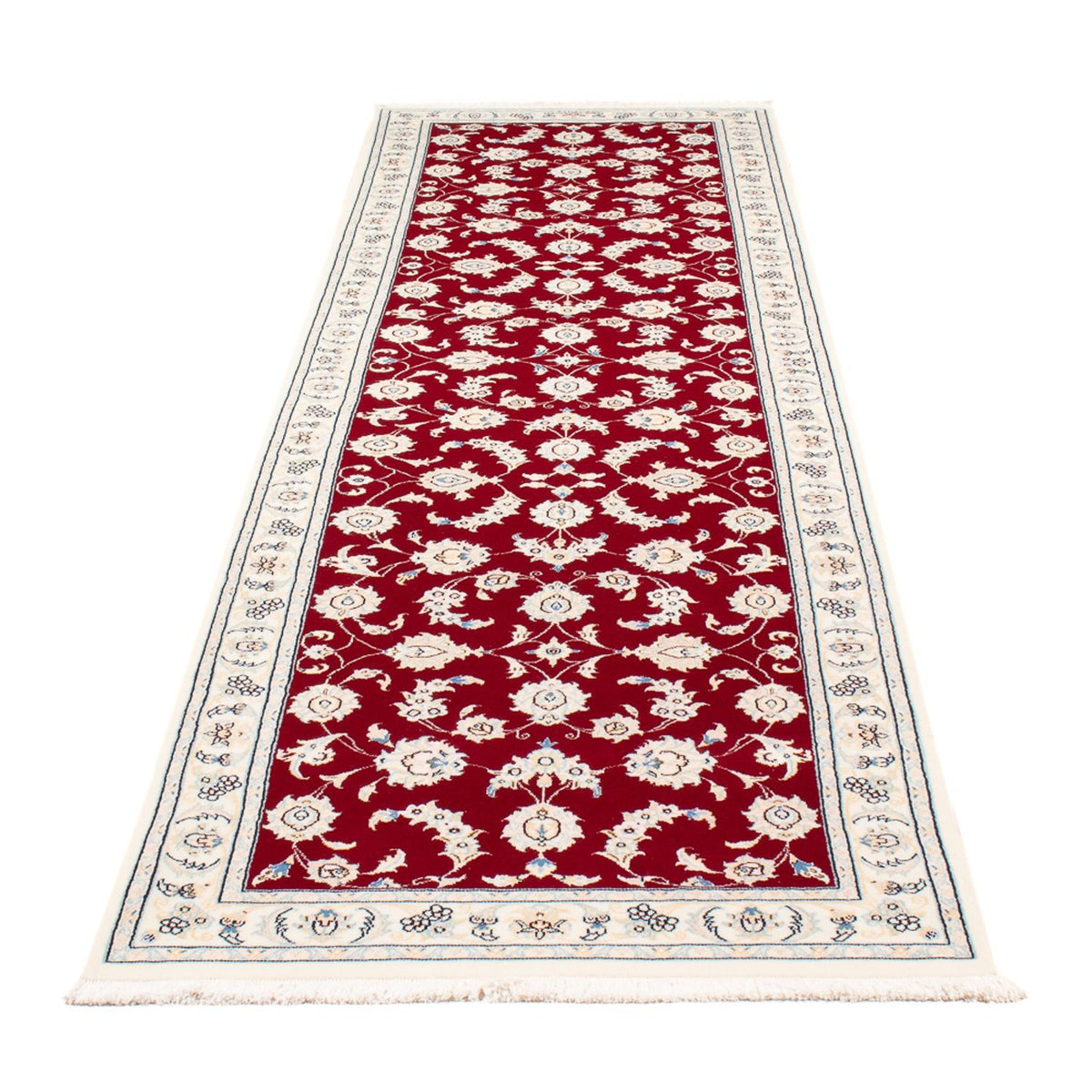 Runner Perser Rug - Nain - Premium - 300 x 81 cm - red