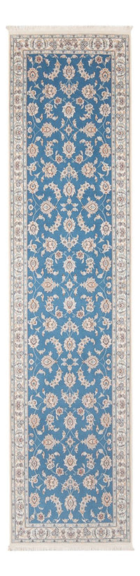 Runner Perser Rug - Nain - Premium - 298 x 80 cm - blue