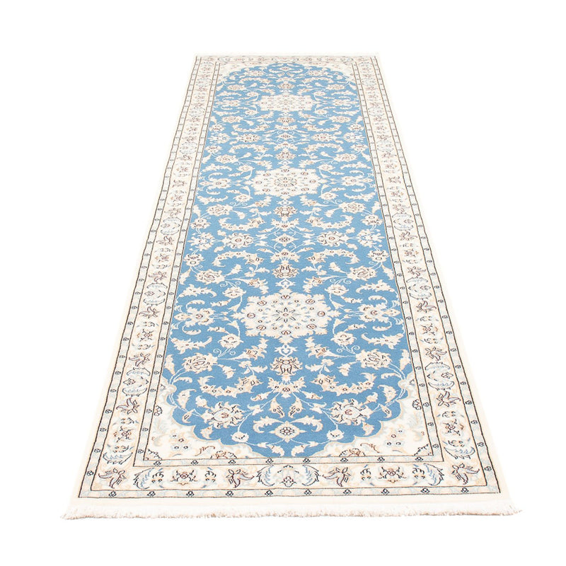 Runner Perser Rug - Nain - Premium - 300 x 80 cm - blue