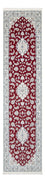Runner Perser Rug - Nain - Premium - 290 x 80 cm - red