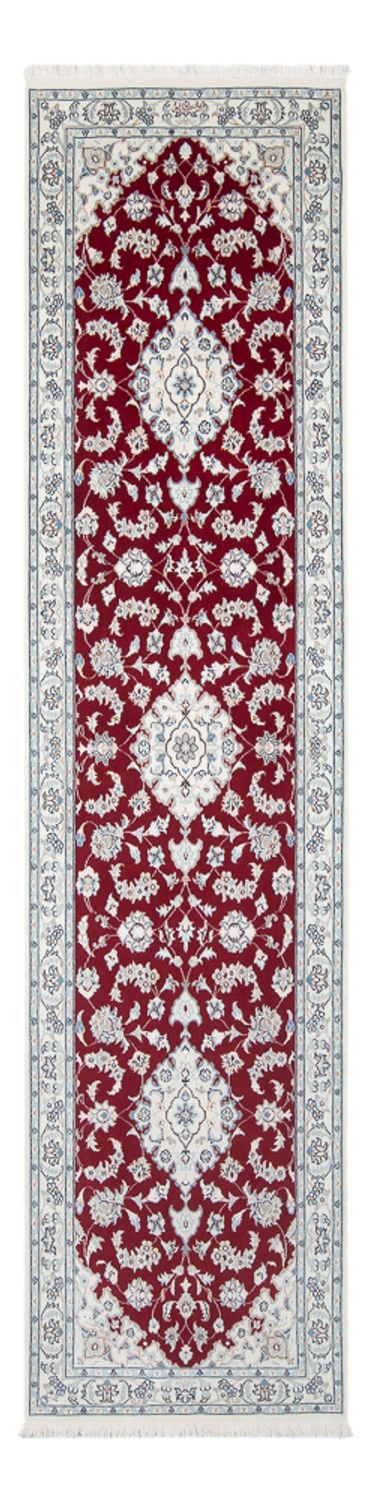 Runner Perser Rug - Nain - Premium - 290 x 80 cm - red