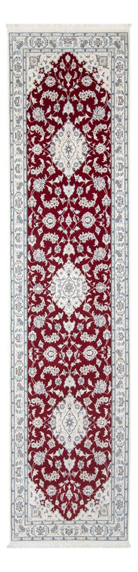 Runner Perser Rug - Nain - Premium - 298 x 82 cm - red