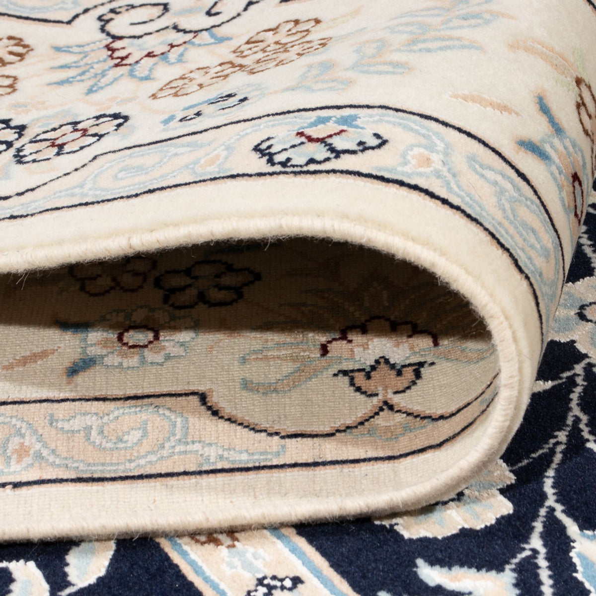 Perser Rug - Nain - Premium - 205 x 150 cm - dark blue