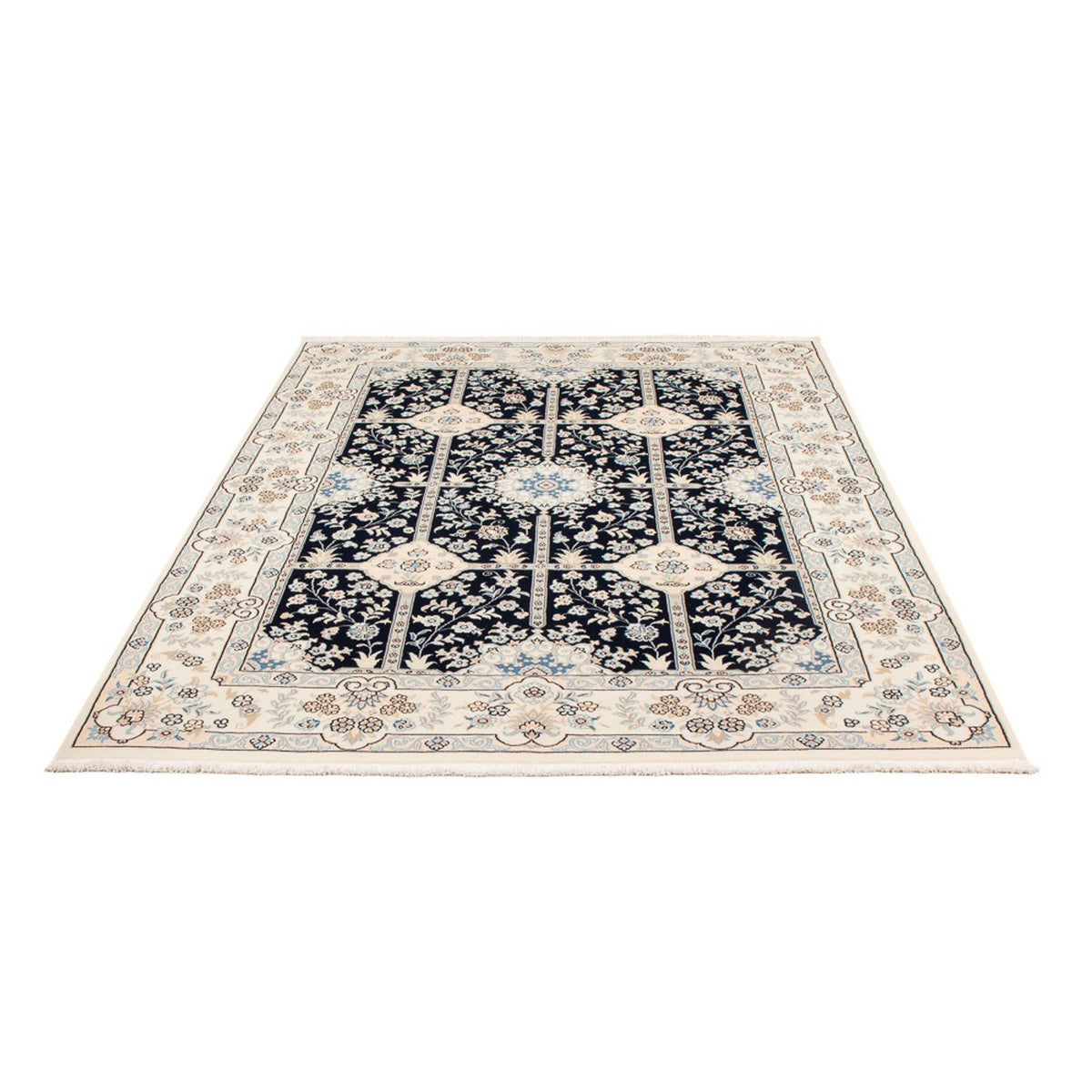 Perser Rug - Nain - Premium - 205 x 150 cm - dark blue