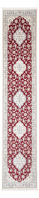 Runner Perser Rug - Nain - Premium - 382 x 89 cm - red