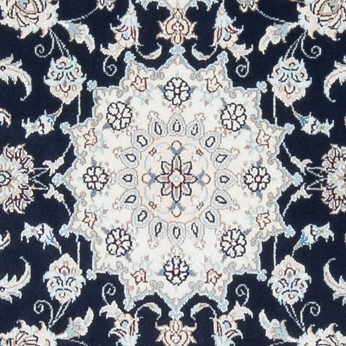 Runner Perser Rug - Nain - Premium - 300 x 88 cm - dark blue
