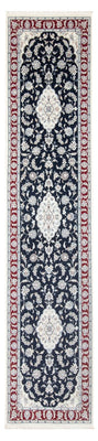 Runner Perser Rug - Nain - Premium - 353 x 85 cm - dark blue