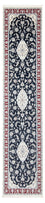 Runner Perser Rug - Nain - Premium - 353 x 85 cm - dark blue