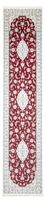 Runner Perser Rug - Nain - Premium - 352 x 85 cm - red