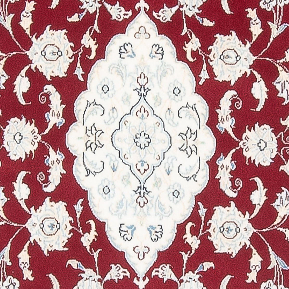Runner Perser Rug - Nain - Premium - 352 x 85 cm - red