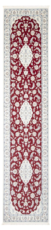 Runner Perser Rug - Nain - Premium - 350 x 85 cm - red