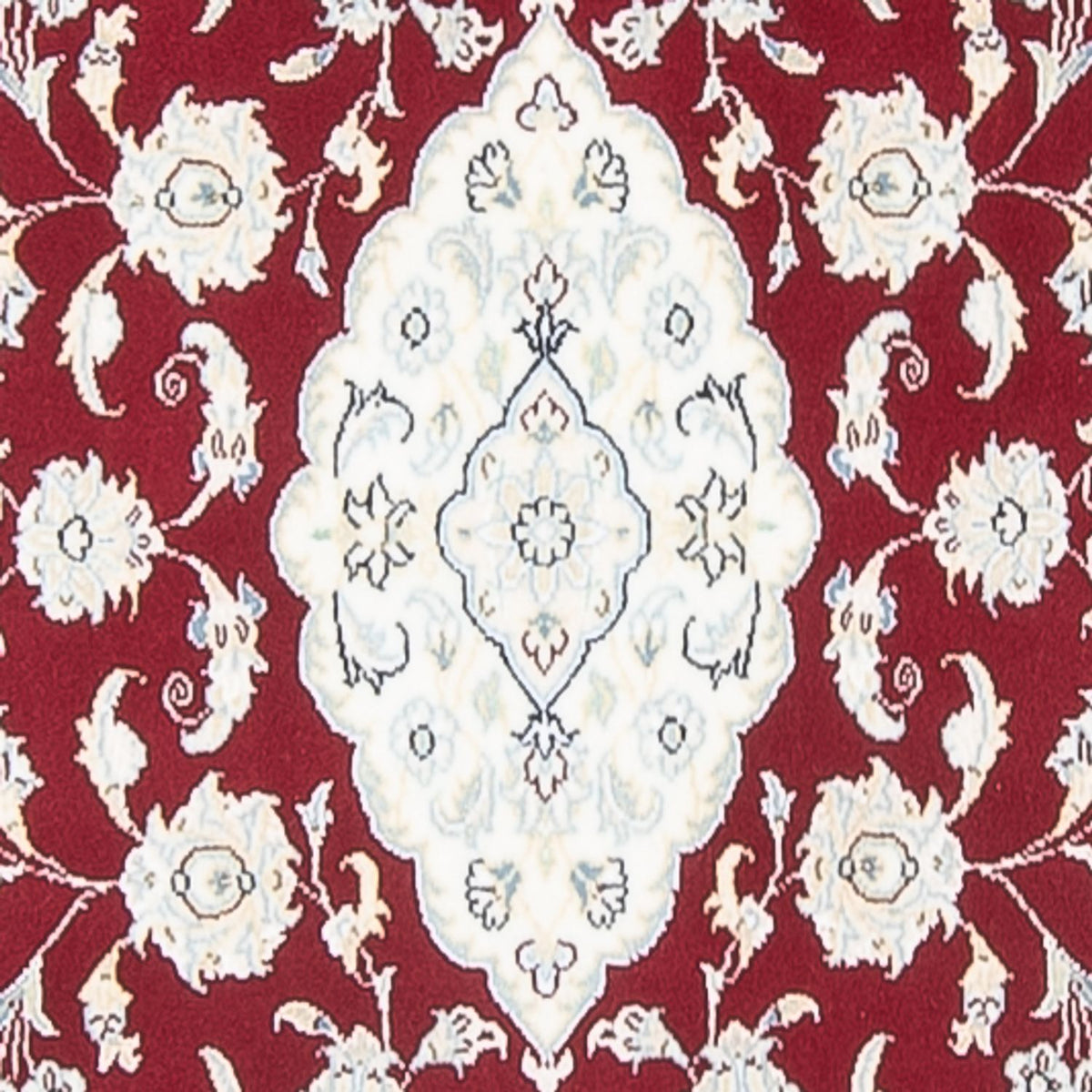 Runner Perser Rug - Nain - Premium - 350 x 85 cm - red