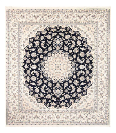 Nain Rug 225x263cm - Persian Rugs - dark blue