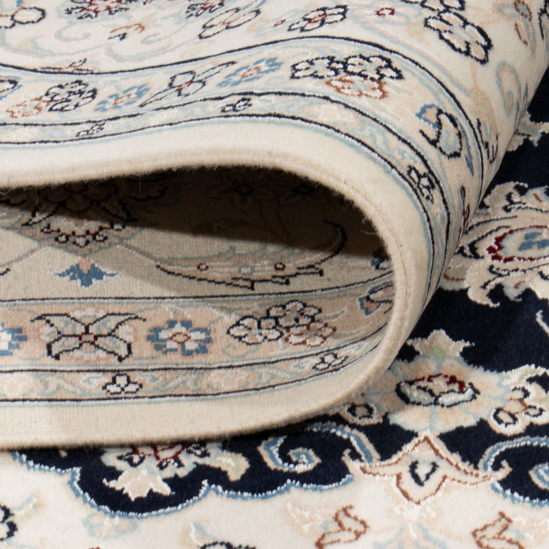 Perser Rug - Nain - 263 x 225 cm - dark blue