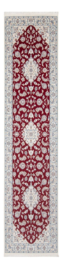 Runner Perser Rug - Nain - Premium - 311 x 82 cm - red