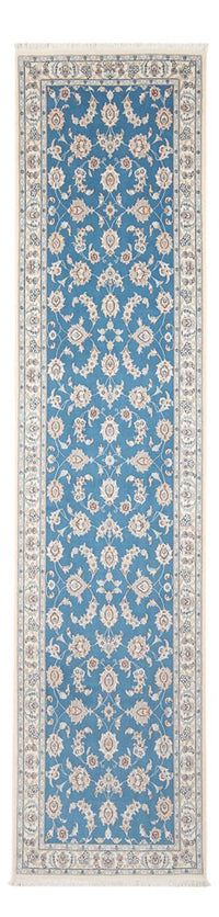 Runner Perser Rug - Nain - Premium - 312 x 80 cm - blue
